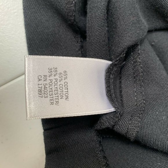 Banana Republic Women Skirt Size 4 Black Mini Zip Up Back Slip - Picture 7 of 8